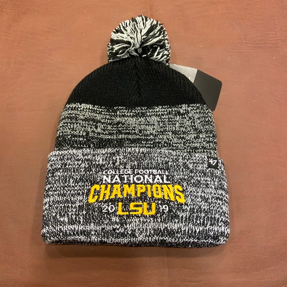 Brand new LSU Tigers beanie National Champions